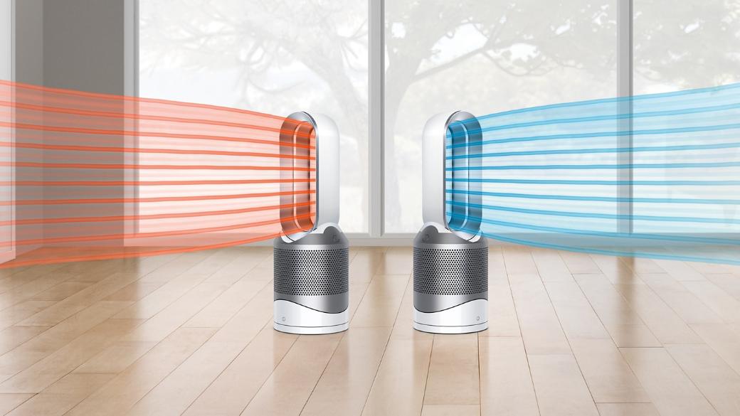 Dyson Pure Hot+Cool™ (Hp00) Purifying Fan Heater (White Silver