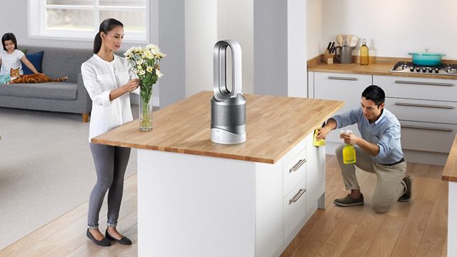 Dyson Pure Hot Cool Link Purifier Heater White Silver Dyson