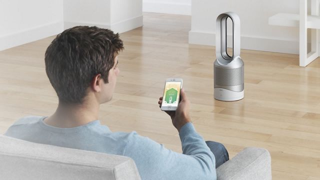 Dyson Pure Hot Cool Link Purifier Heater White Silver Dyson