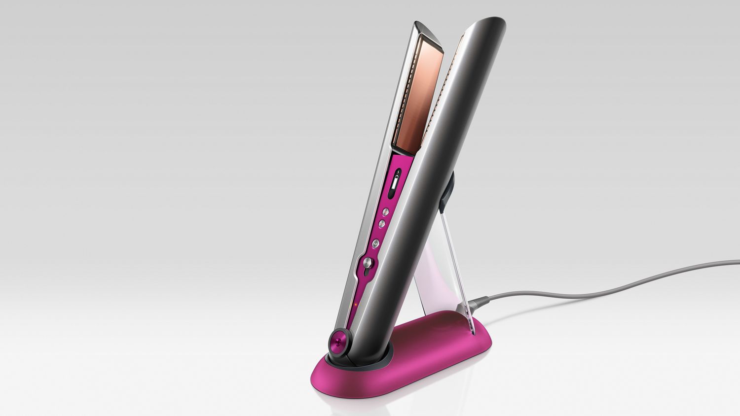 Refurbished Dyson Corrale hair straightener styler Black Nickel