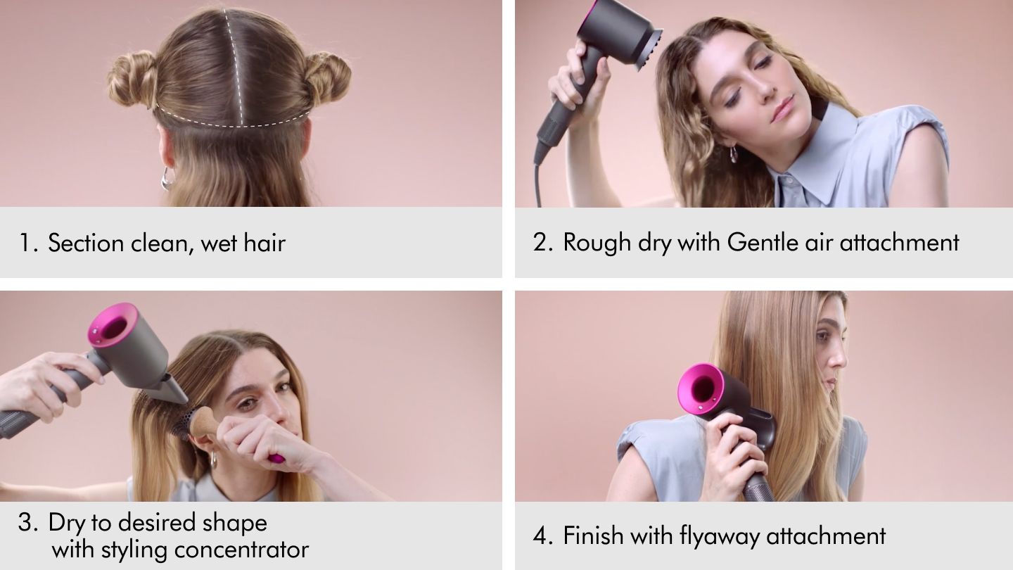 Dyson Supersonic How-To Guide with Fushia