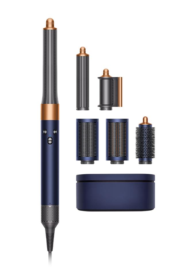 Dyson Airwrap multi styler and dryer Complete Long Prussian Blue Rich Copper