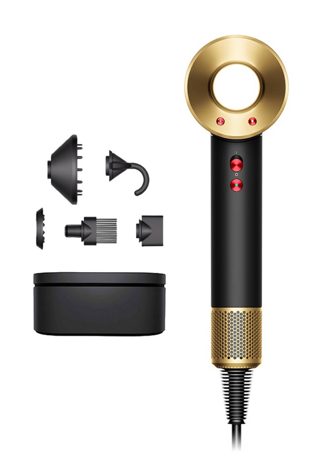 Dyson Supersonic hair dryer Onyx Black Gold Dyson