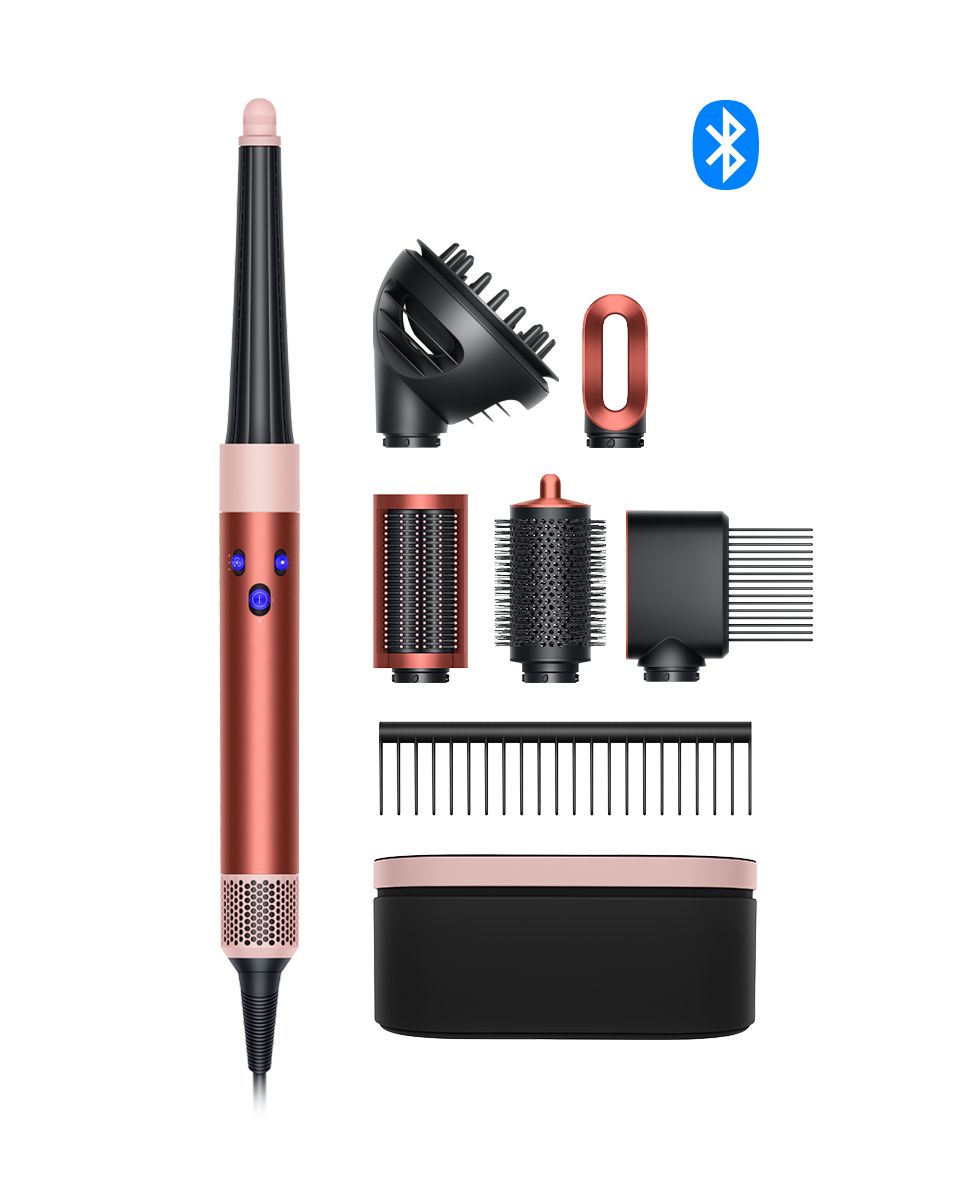 Airwrap i.d. multi-styler and dryer with the styling attachments that are included.