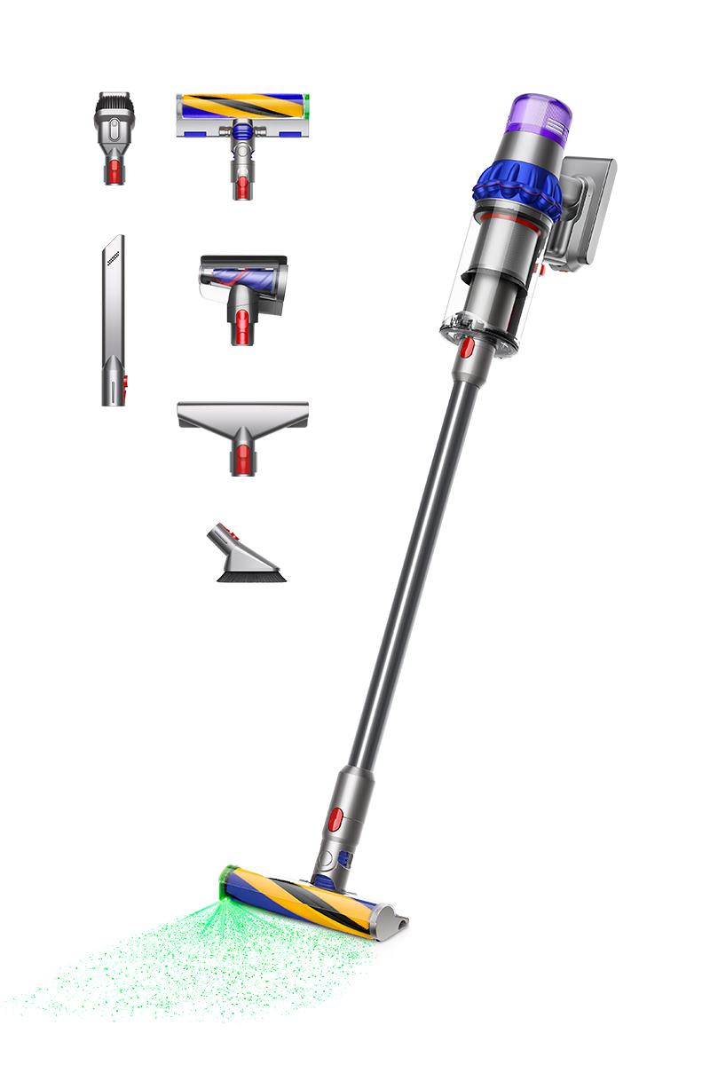 Aspiradora sin cables Dyson V15 Detect™ Fluffy (Azul/Níquel)