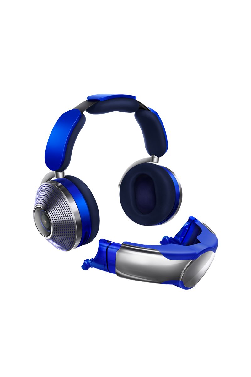 Dyson Zone headphones with air purification.