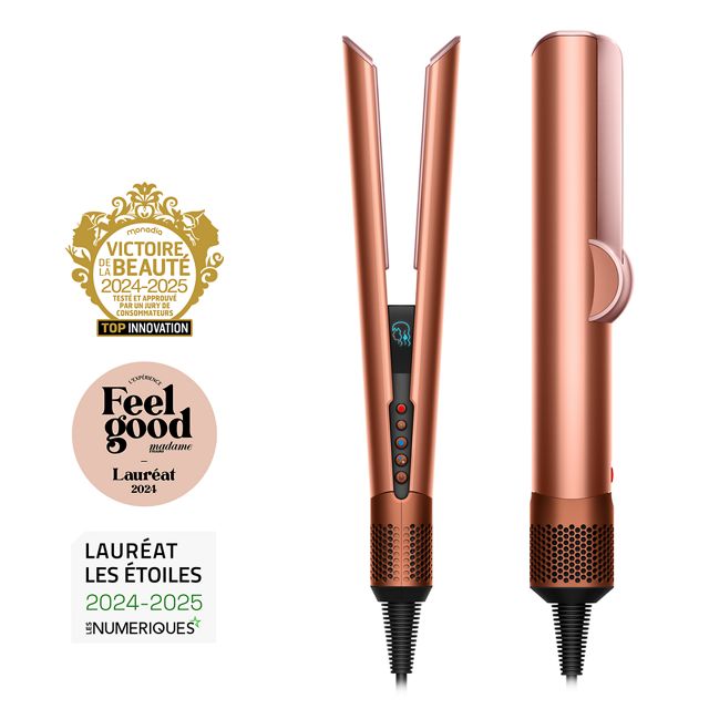 Lisseur séchant Dyson Airstrait™ (Soie Ambrée)