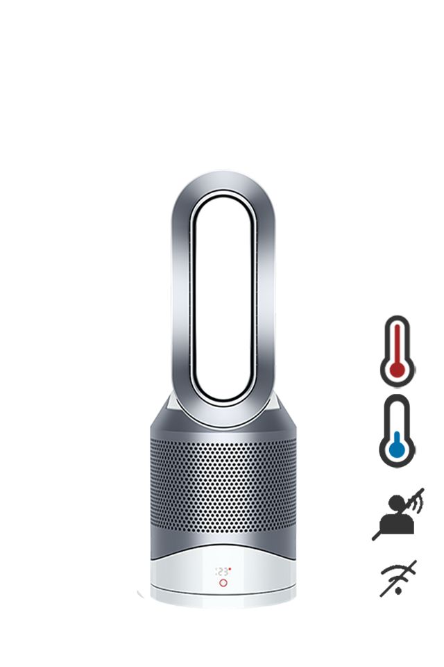 Dyson Pure Hot+Cool™ HP00 (Blanc/Argent) | Dyson.fr