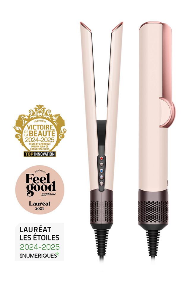 Lisseur séchant Dyson Airstrait™ (Rose Céramique)