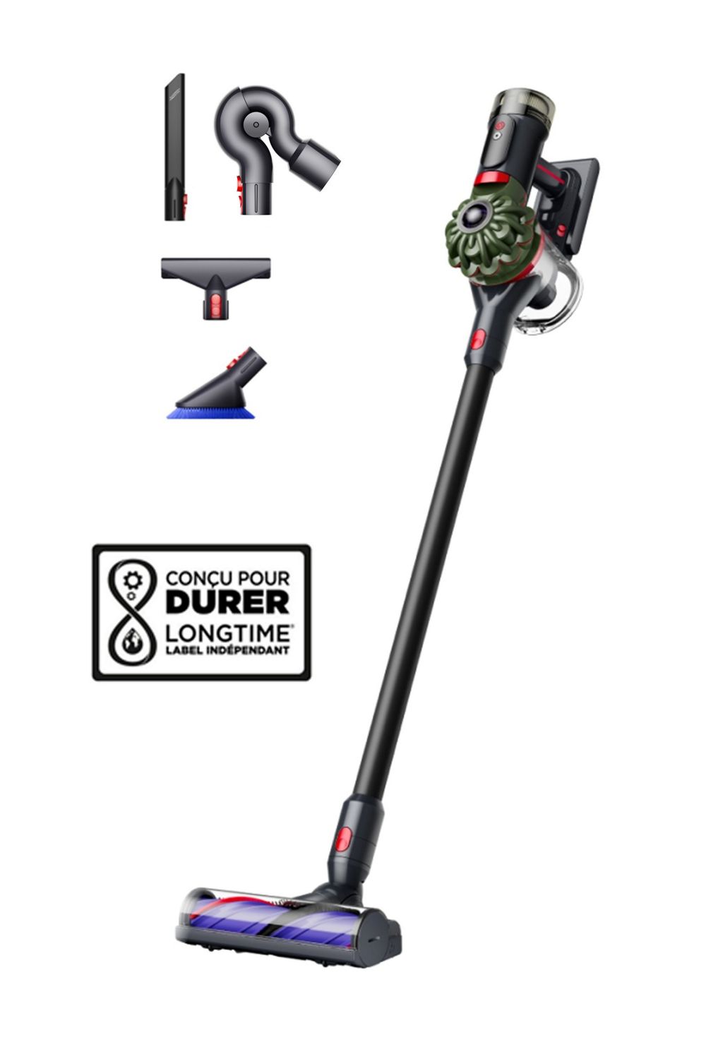 Logo Dyson V8 Cyclone.