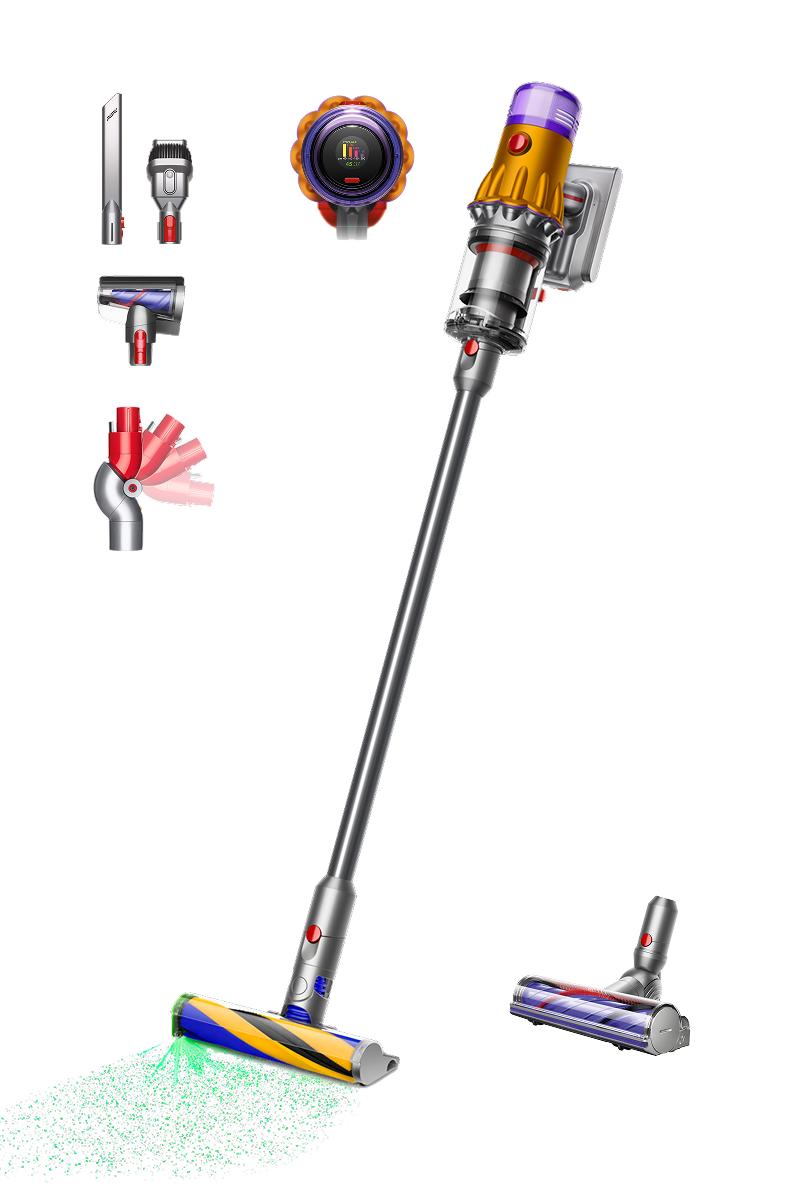 Aspirador sem fios Dyson V12 Detect™ Slim Absolute (Ferro/Níquel)