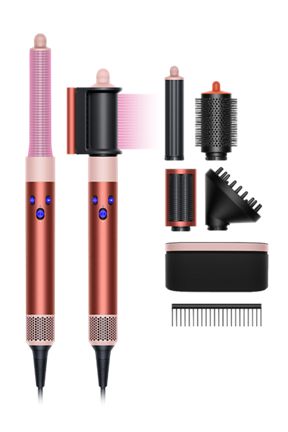 The Dyson Airwrap multi-styler and dryer, attachments and storage case.