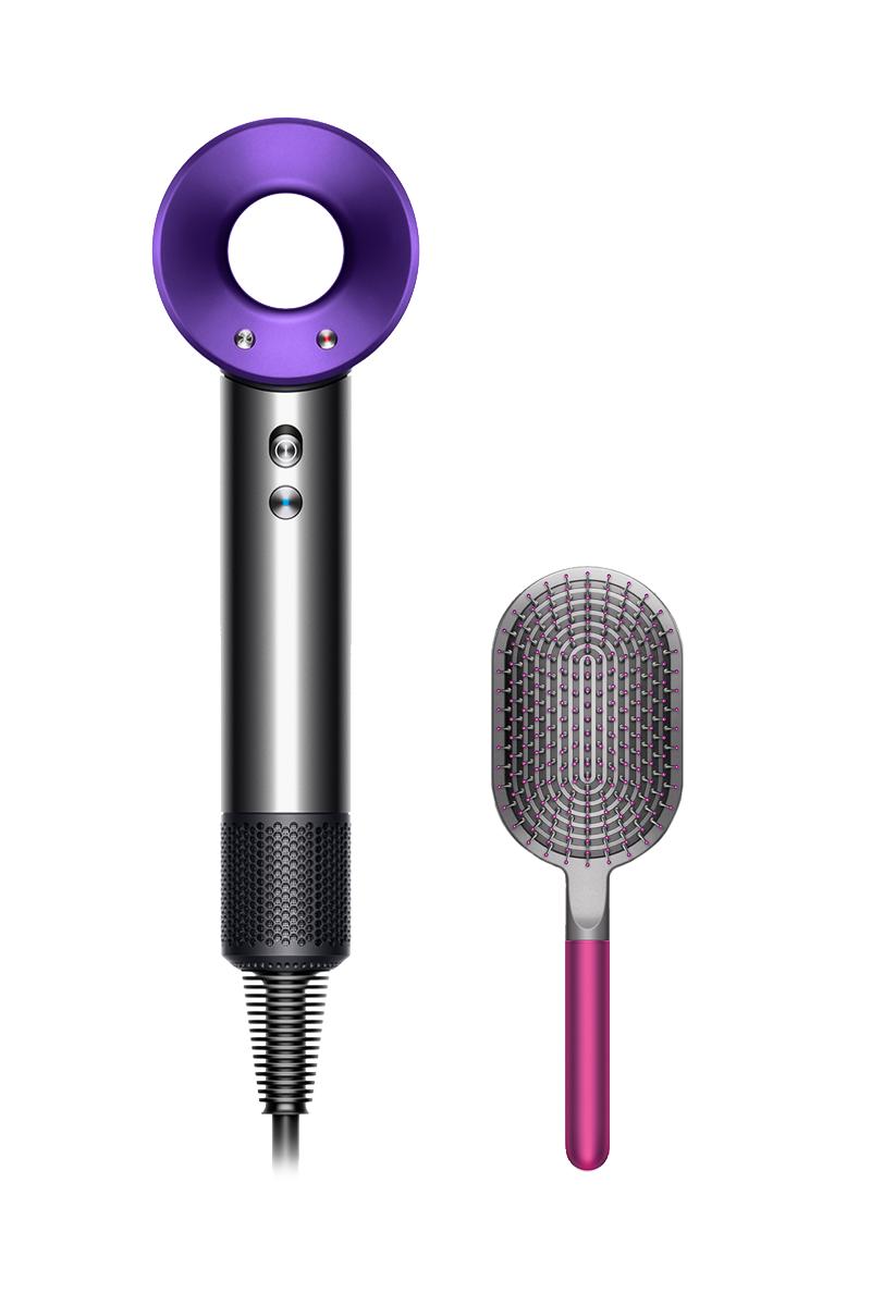 Front and side image of the Refurbished Dyson Supersonic hair dryer