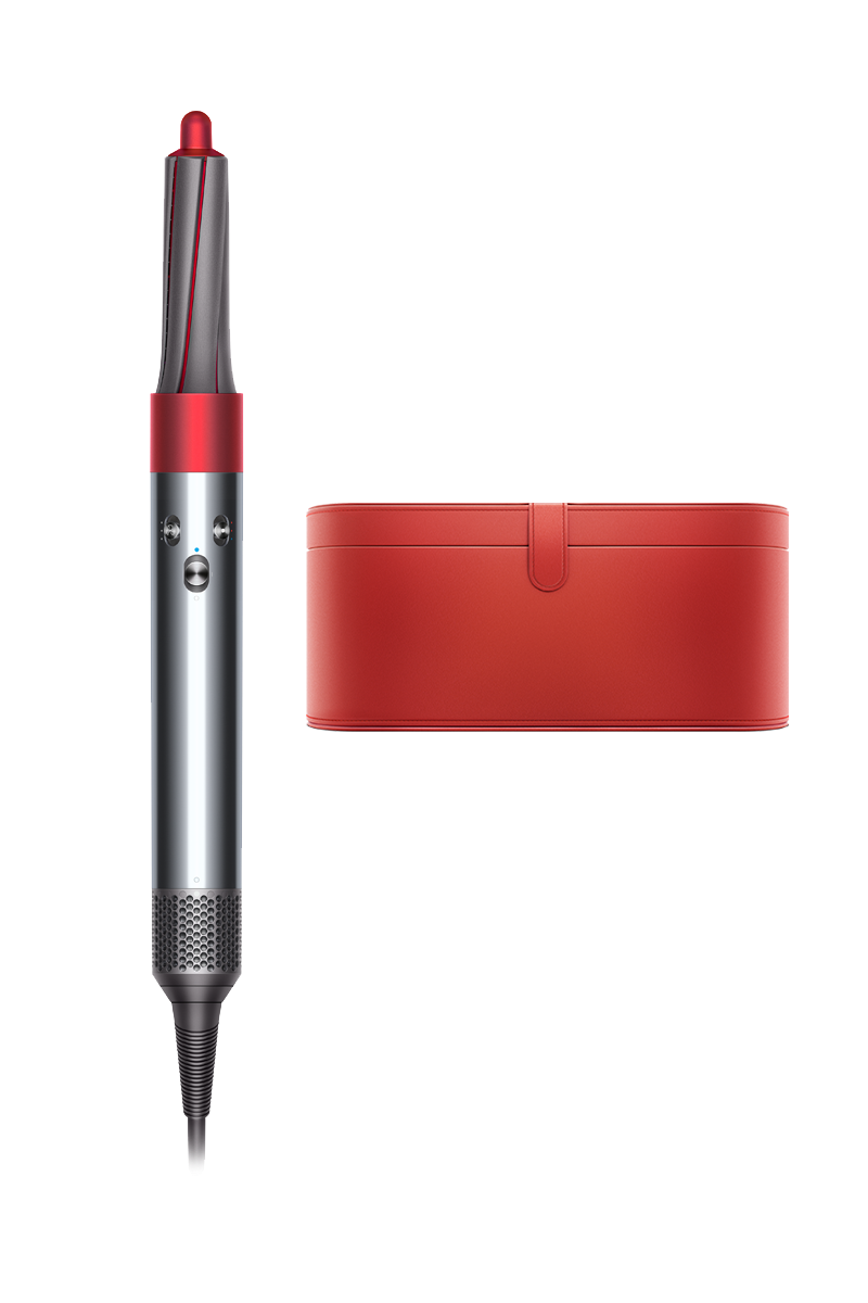 ชุดของขวัญ อุปกรณ์จัดแต่งทรง Dyson Airwrap™ แบบครบชุด (สีแดง/นิกเกิล)