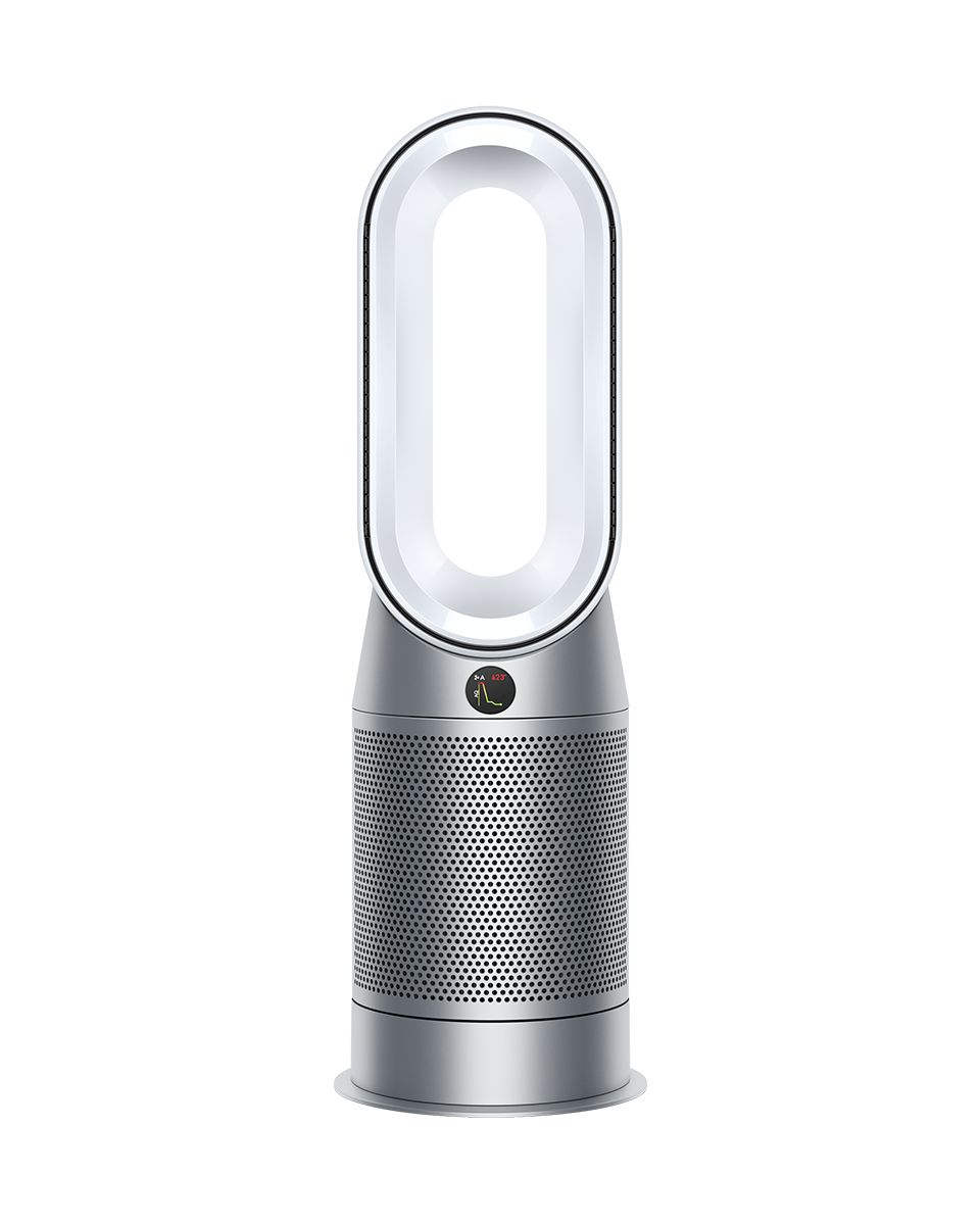 Dyson Purifier Hot+Cool purifying fan heater (White/Silver)