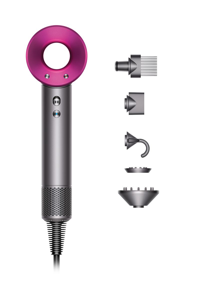 Secador De Pelo Dyson Supersonic™ (Níquel/Fucsia) | Dyson.es