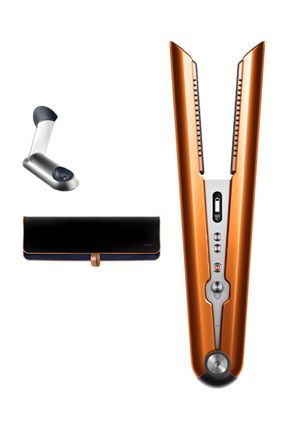 Dyson Corrale Haarglätter offen und geschlossen