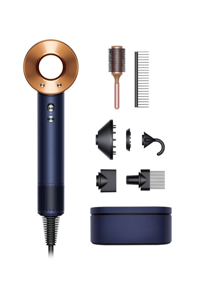 forbedre Håndfuld månedlige Dyson Supersonic™ Hair Dryer Prussian Blue/Rich Copper | Dyson