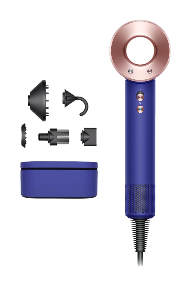 Special edition Dyson Supersonic™ hair dryer in Vinca blue/Rosé