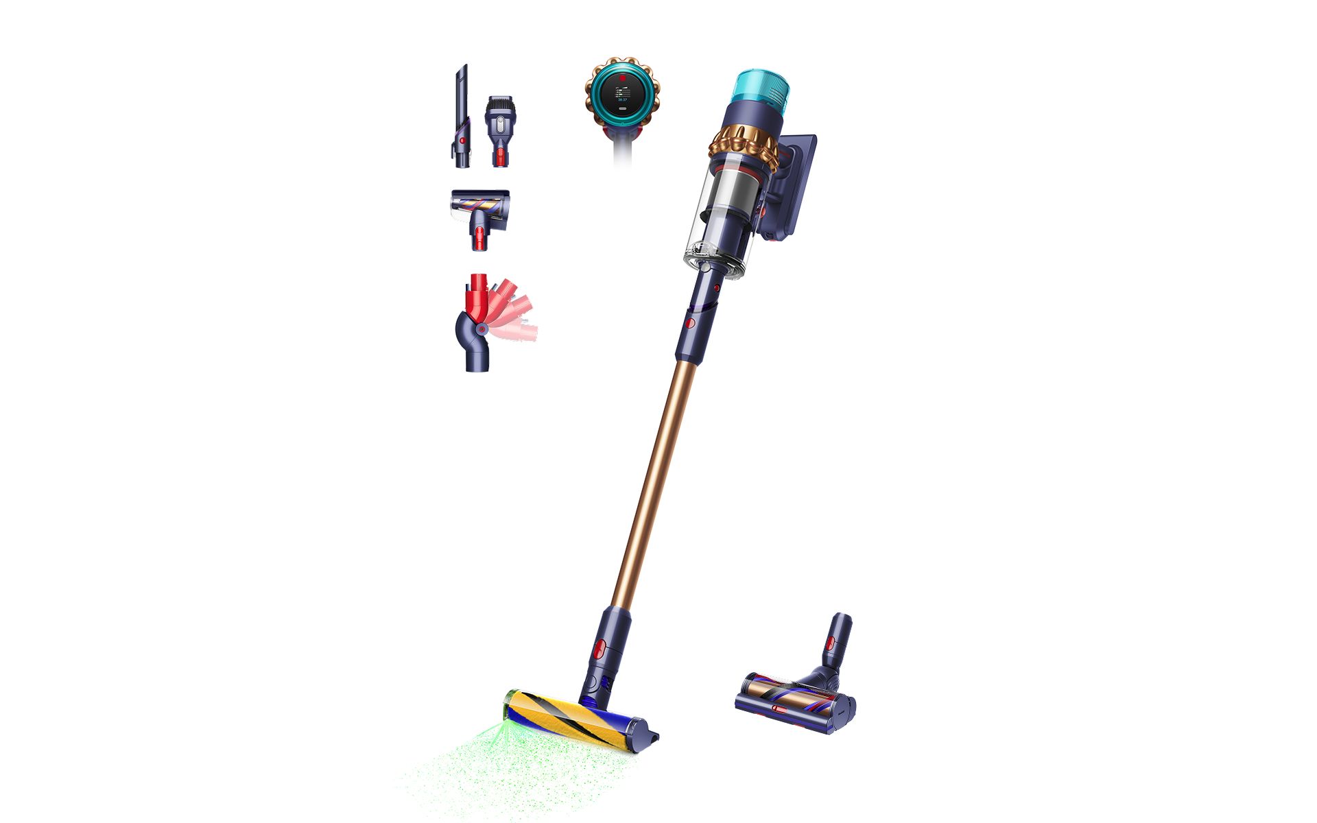 Vysavač Dyson Gen5detect™ Absolute (Pruská modrá/Měděná)