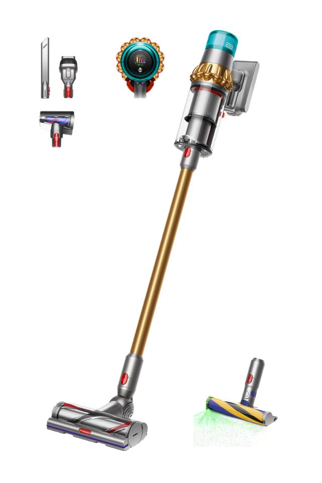 Dyson V15 Detect Absolute HEPA vacuum Gold
