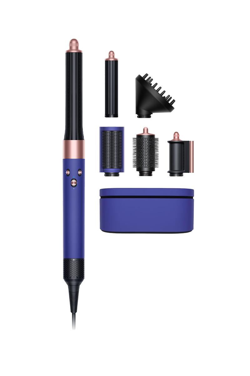 The Dyson Airwrap multi-styler, attachments and storage case. The Dyson Airwrap multi-styler, attachments and storage case.