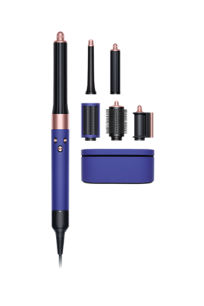 The Dyson Airwrap multi-styler, attachments and storage case.