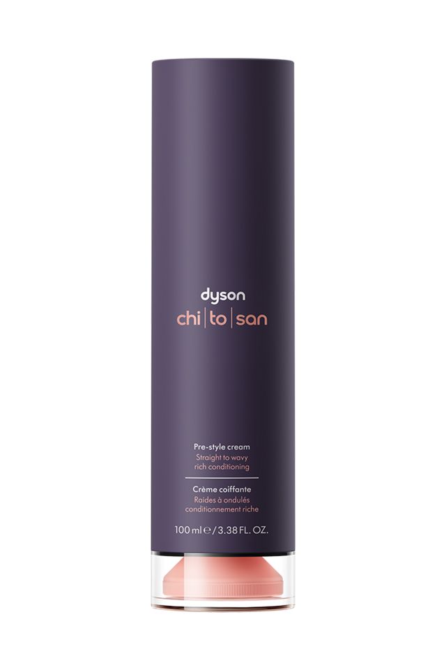 Dyson Chitosan™ Pre-style cream Straight to wavy rich conditioning | full-size