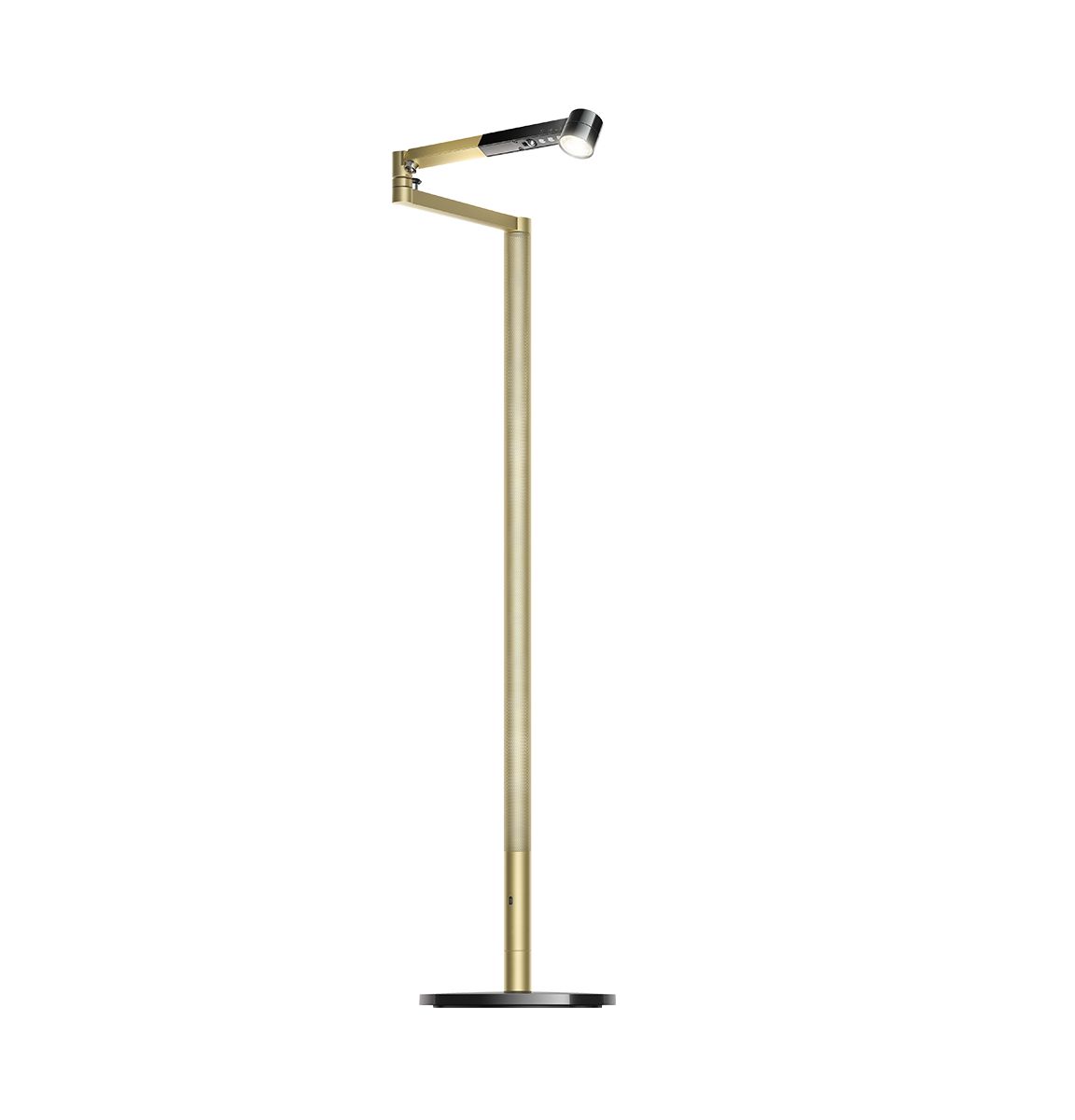 Dyson Solarcycle Morph Floor Light Black/Brass — Dyson Lighting