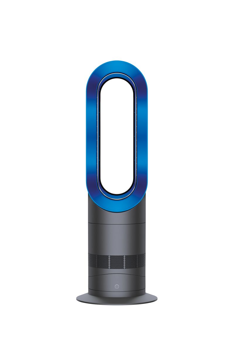 Refurbished Dyson AM09 Hot + Cool Fan Heater (Iron/Blue)