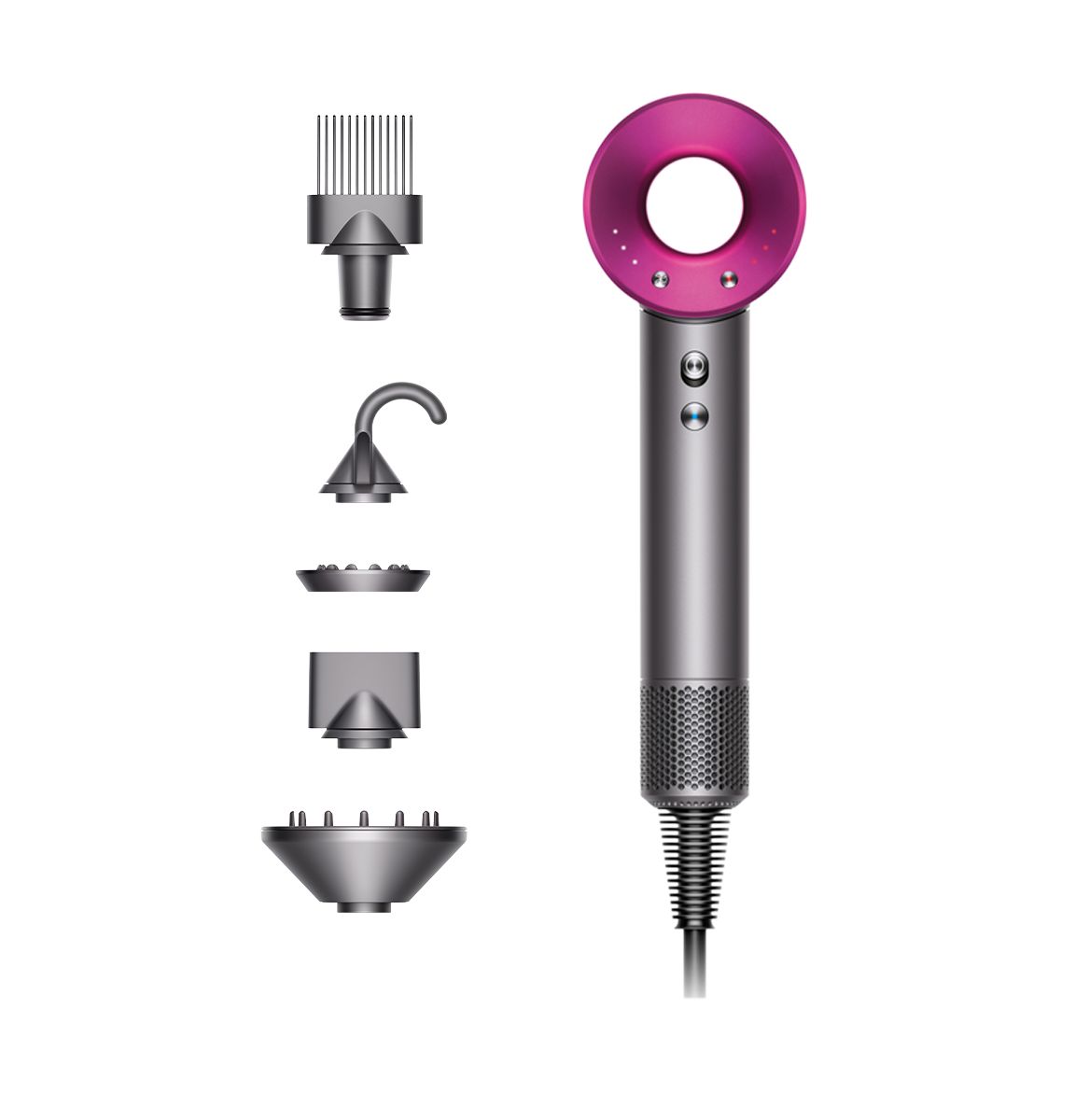 Refurbished Dyson Supersonic™ hair dryer (Iron/Fuchsia)