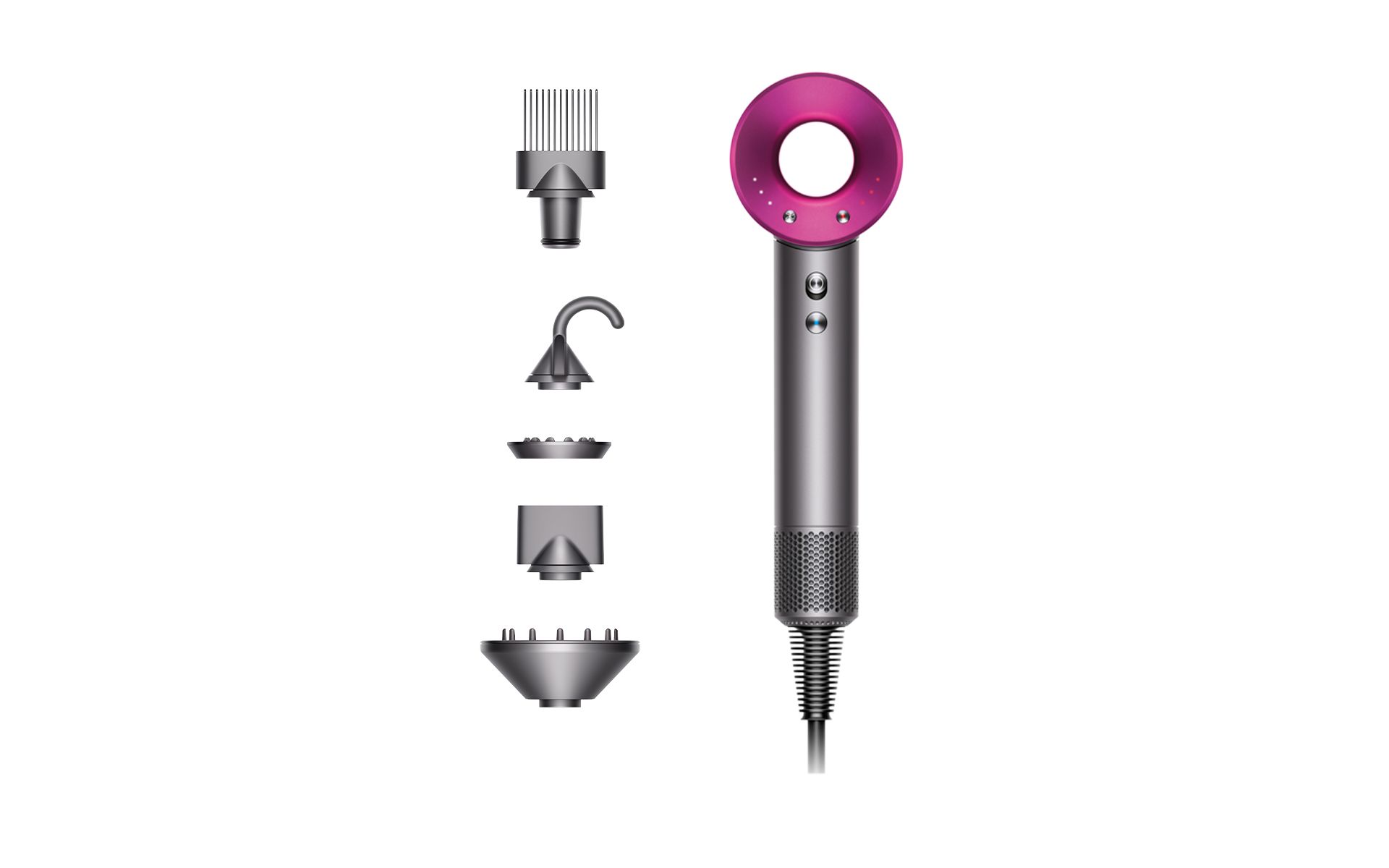 Refurbished Dyson Supersonic™ hair dryer (Iron/Fuchsia)