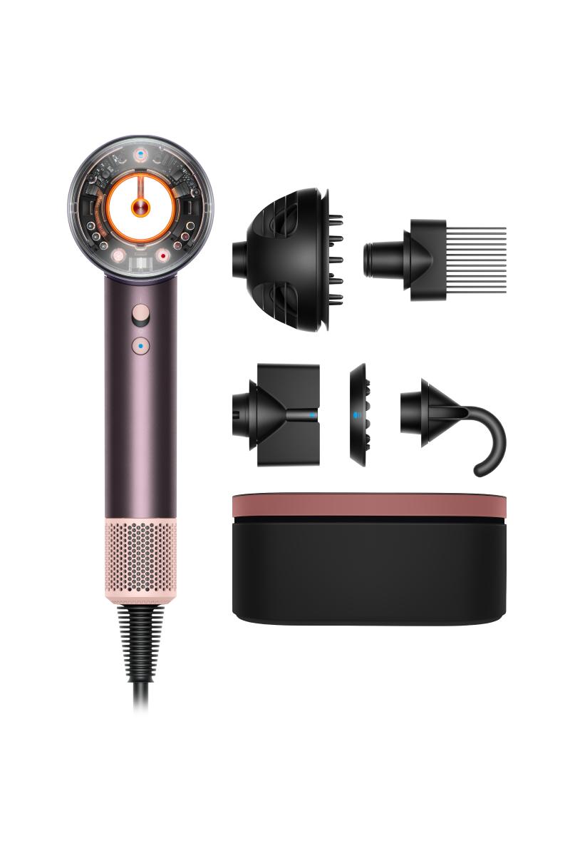 The Dyson Supersonic Nural stood upright
