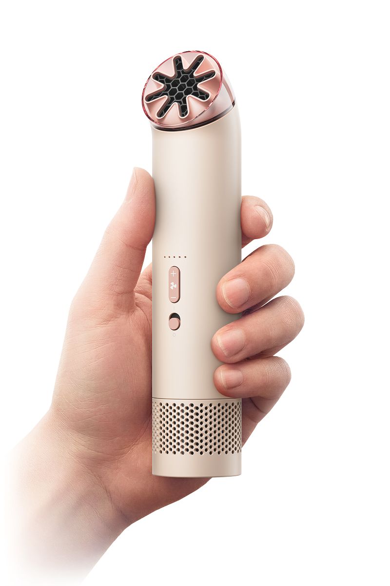 Logo Dyson HushJet Mini Cool.