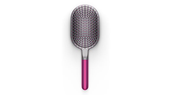 Dyson paddle brush (Iron/Fuchsia)