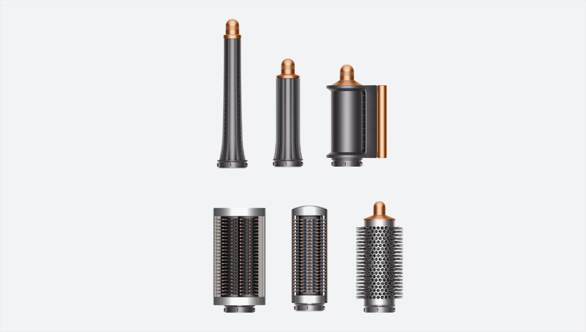 Dyson Styling-Kit für langes Haar (Nickel/Kupfer)