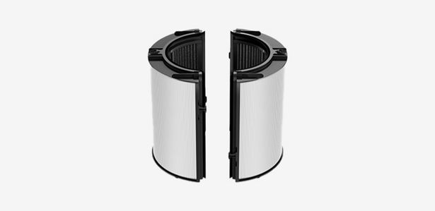 Dyson HEPA-13-Filter mit Glasfasern und Aktivkohle