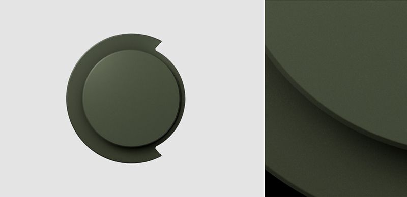 Caches extérieurs Dyson OnTrac™ Kaki Céramique