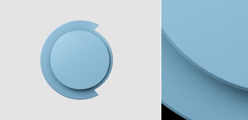 Caches extérieurs Dyson OnTrac™ Bleu Céramique