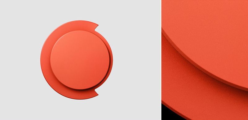 Caches extérieurs Dyson OnTrac™ Rouge Céramique