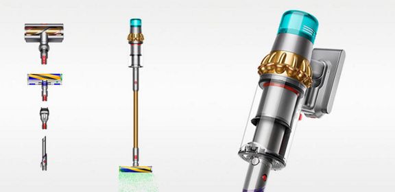 Dyson V15 Detect™ Absolute (Złoto) odkurzacz bezprzewodowy