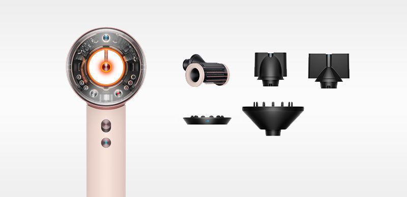 Sèche cheveux Supersonic Nural cheveux raides à ondulés céramique - vue 4