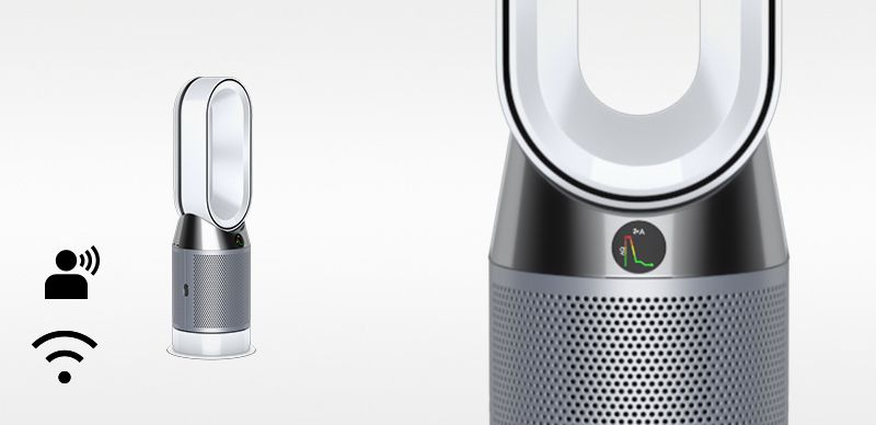 Dyson Pure Hot + Cool　HP04 ホワイト×シルバー Reacondicionado - Purificador ventilador calefactor Dyson Pure Hot