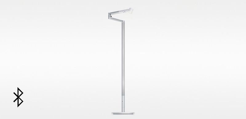 Dyson Solarcycle Morph™ Floor light (White/Silver) | Dyson