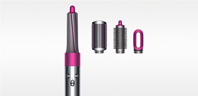 Dyson Airwrap™ styler Volume + Shape (Nickel/ Fuchsia ...