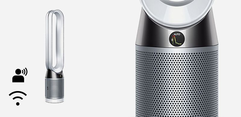 Dyson Pure Coolᵀᴹ Tower White/Silver Air Purifier | Dyson