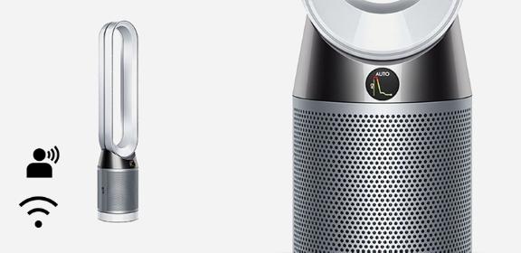 Dyson Pure Cool™ Advanced Technology Tower TP04 (White/Silver) - Refurbished