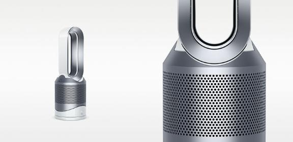 Dyson Pure Hot+Cool™ purifying fan heater (White/Silver)