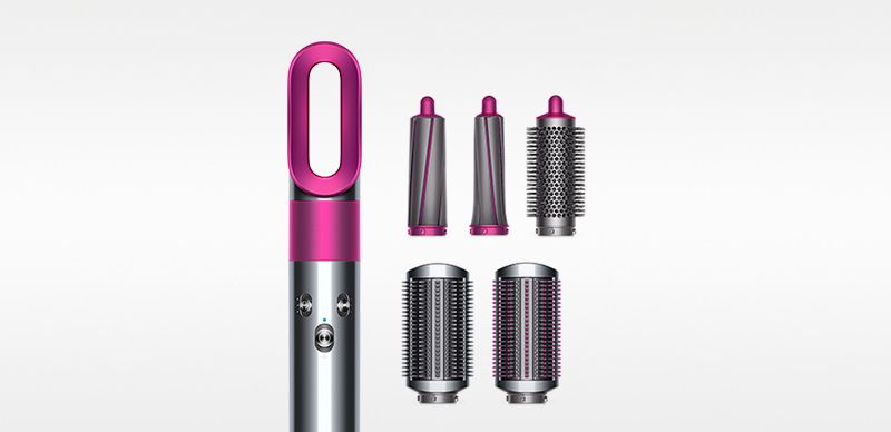 Refurbished first-generation Dyson Airwrap™ Complete (Nickel/Fuchsia)