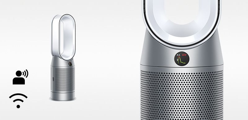 Dyson Purifier Hot+Cool 空気清浄ファンヒーター ホワイト／シルバー (HP07 WS)